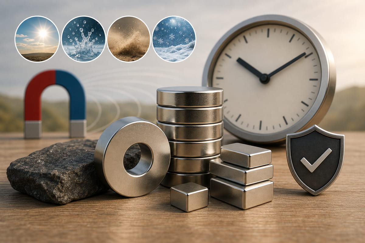 Wie lange halten Neodym-Magnete?