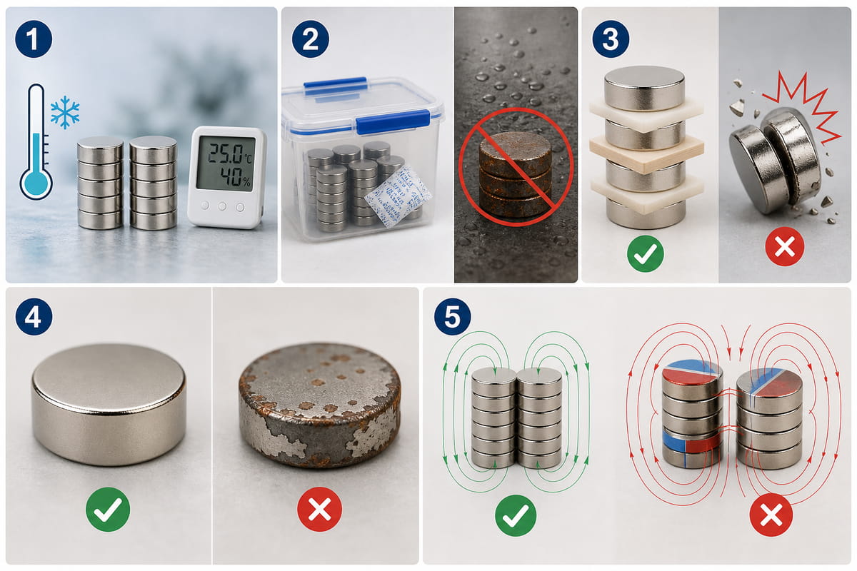 5 Tipps zur Verlängerung der Lebensdauer Ihrer Neodym-Magnete