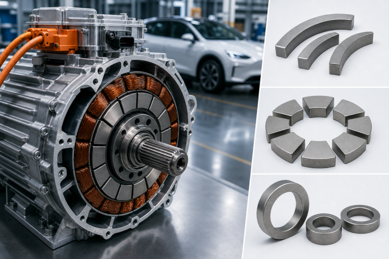 Gängige Magnettypen für Motoren von Elektrofahrzeugen