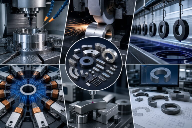 Fertigungskapazitäten für Magnete in der industriellen Automatisierung