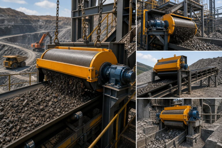 Magnetabscheider für den Bergbau und die Mineralaufbereitung