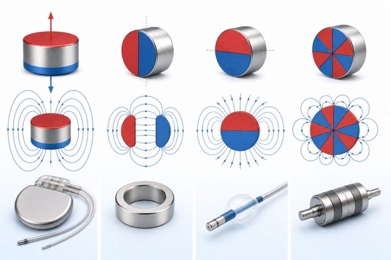 Magnete für medizinische Geräte 19 Medizinische Magnete – Individuelle Magnetisierung
