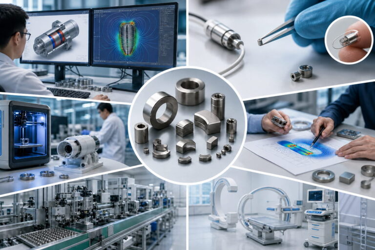 Magnete für medizinische Geräte 21 Technische Unterstützung im Bereich medizinischer Magnete