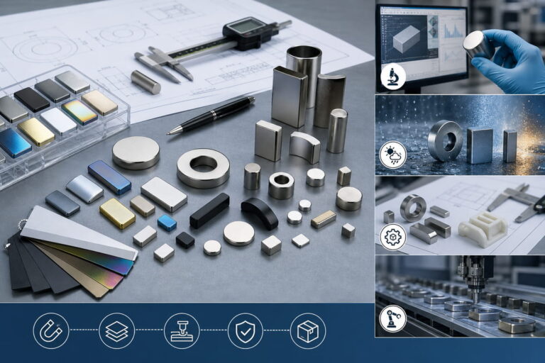 OEM- und kundenspezifische Beschichtungsdienstleistungen für Neodym-Magnete