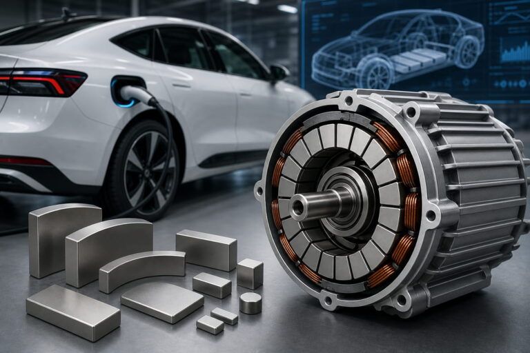 Neodym-Magnete für Motoren von Elektrofahrzeugen