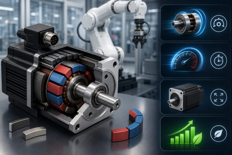 Robotik-Magnet für Servomotoren