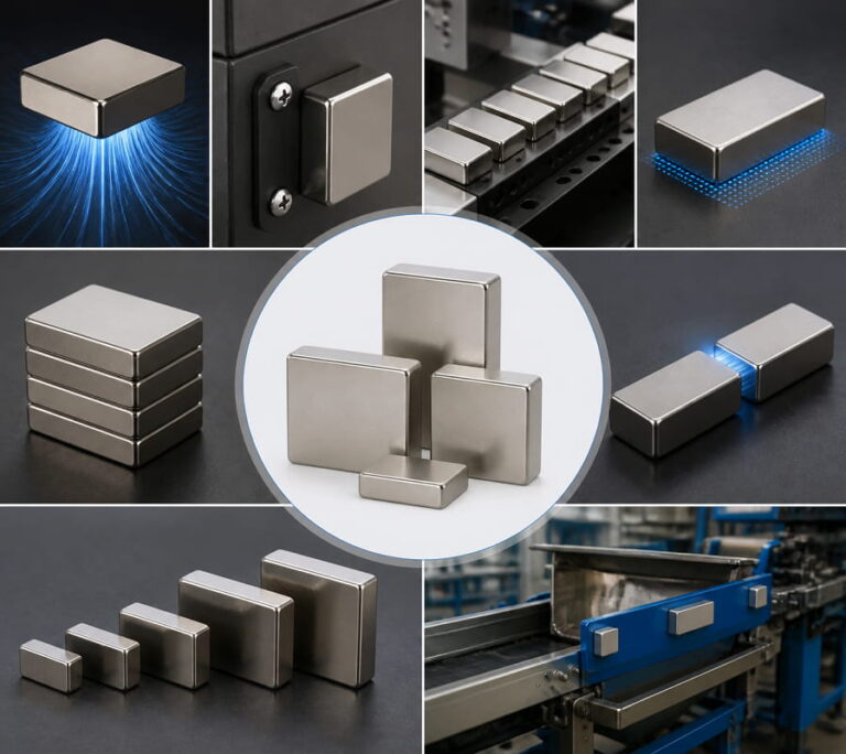Blockmagnete 2 Vorteile von Blockmagneten