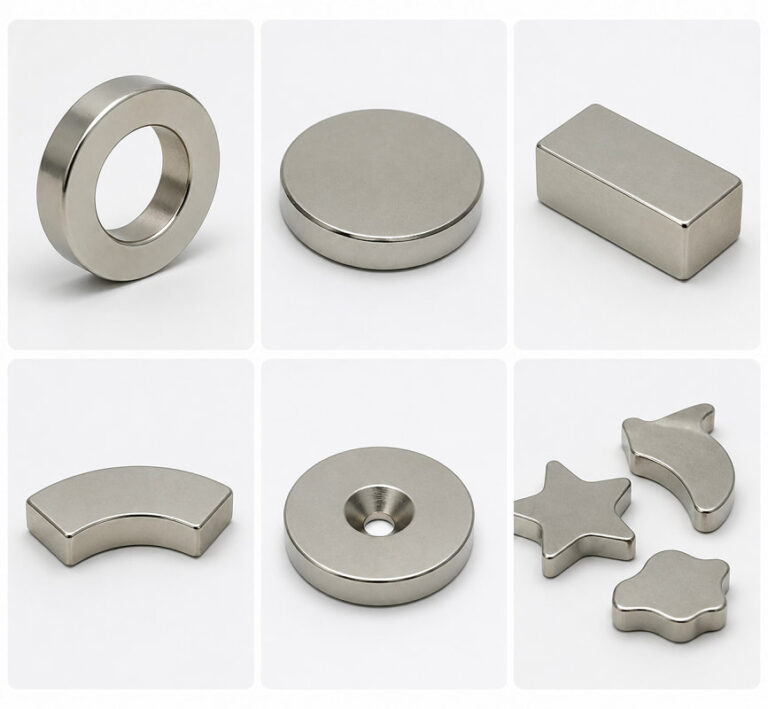 Maßgefertigte Neodym-Magnete 24 Optionen für individuelle Magnetformen