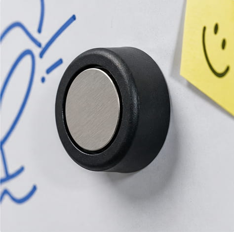 Gummibeschichteter Magnet