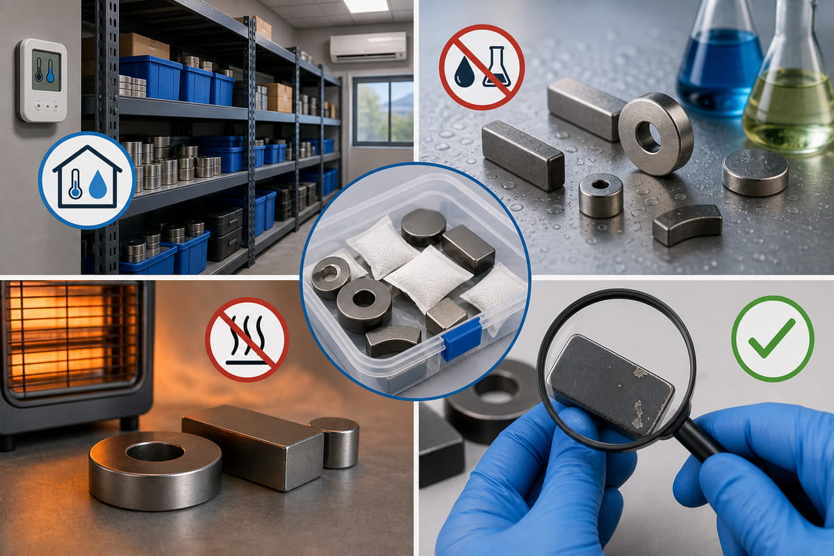 Tipps zur Lagerung, um Korrosion an Magneten zu verhindern