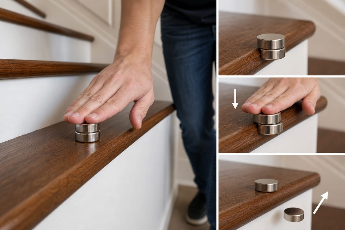 Die „Stairs“-Methode zum Trennen von Neodym-Magneten