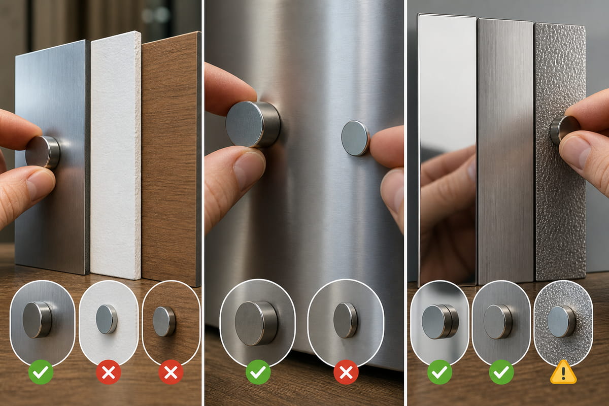 Haften Neodym-Magnete an Edelstahl? 8 Faktoren, die die Ergebnisse von Magnetismusprüfungen an Edelstahl beeinflussen können