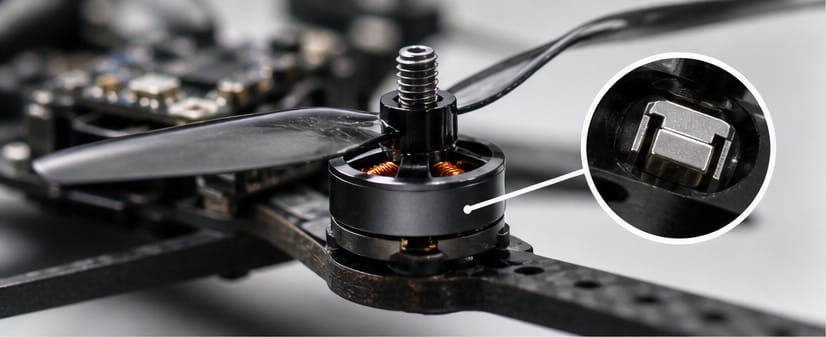 N52- vs. N55-Magnete: Welche Güteklasse sollten Sie verwenden? 7 N55-Magnet für ultrakompakte Konstruktionen