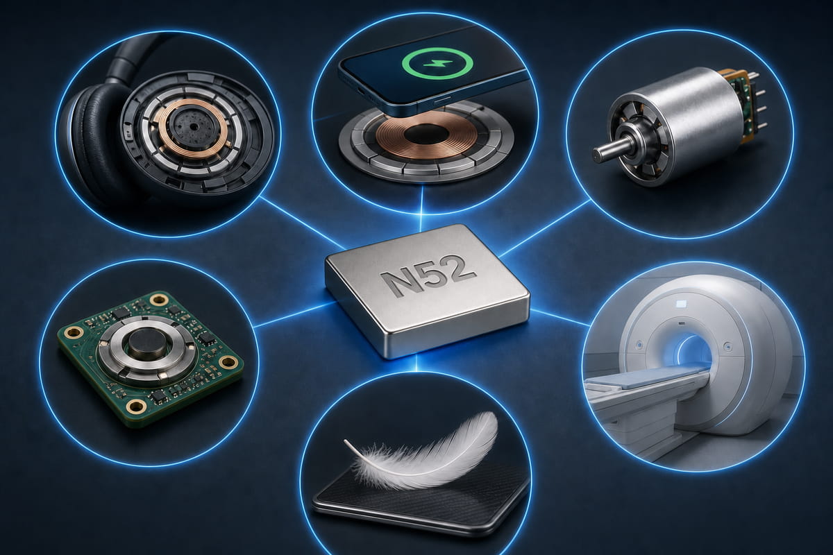 Wann sollte man N52-Magnete anstelle von N48-Magneten wählen?