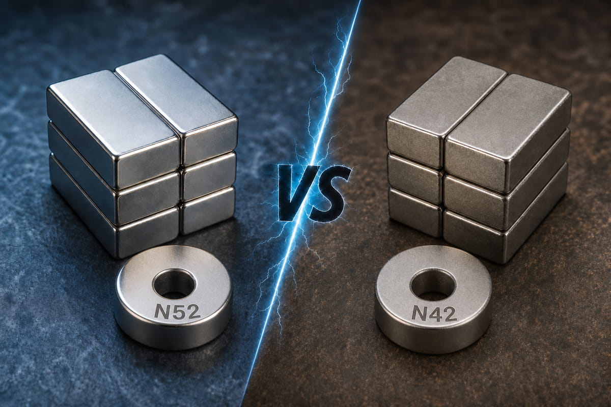 N52- vs. N42-Magnete: Stärke, Wärmeentwicklung, Kosten und welcher ist der richtige Kauf? 3 n52- vs. n42-Magnete
