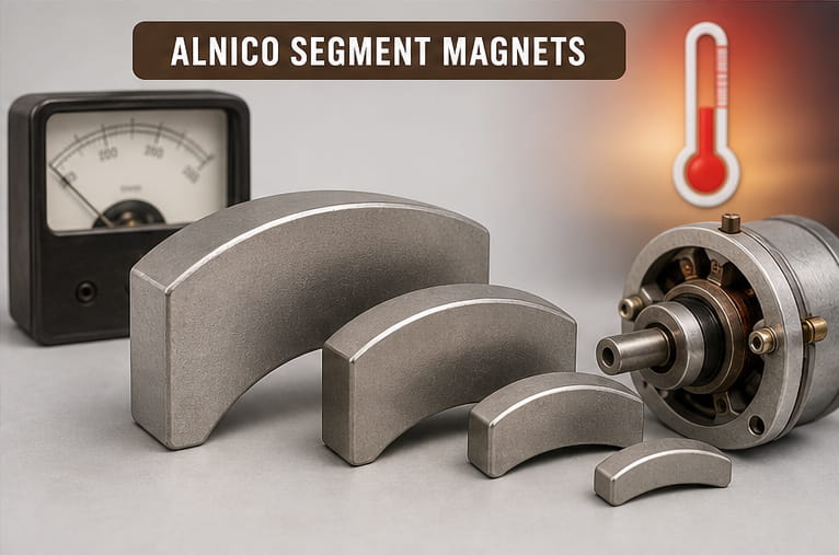 Was sind Segmentmagnete? Materialien, Anwendungsbereiche und Auswahlhilfe 9 Alnico-Segmentmagnete