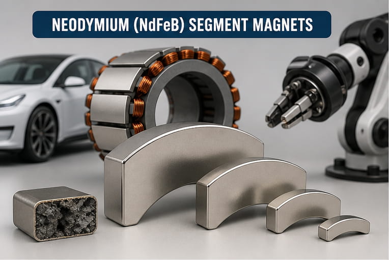 Was sind Segmentmagnete? Materialien, Anwendungsbereiche und Auswahlhilfe 6 Neodym (NdFeB)-Segmentmagnete