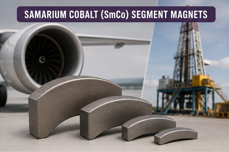 Was sind Segmentmagnete? Materialien, Anwendungsbereiche und Auswahlhilfe 7 Magnete aus dem Samarium-Kobalt-Segment (SmCo)