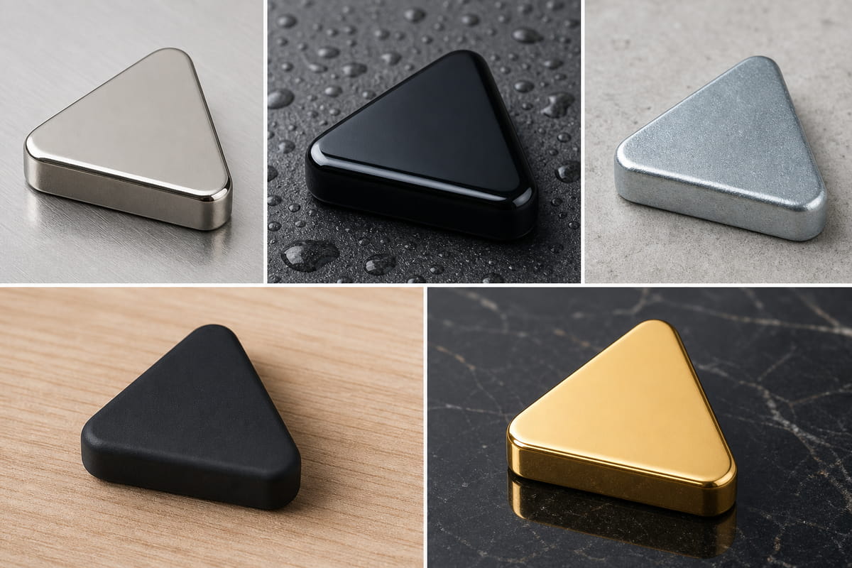Was sind dreieckige Magnete? Anwendungsbereiche, Güteklassen, Magnetisierung und Tipps zum Kauf 7 Beschichtungen für dreieckige Magnete