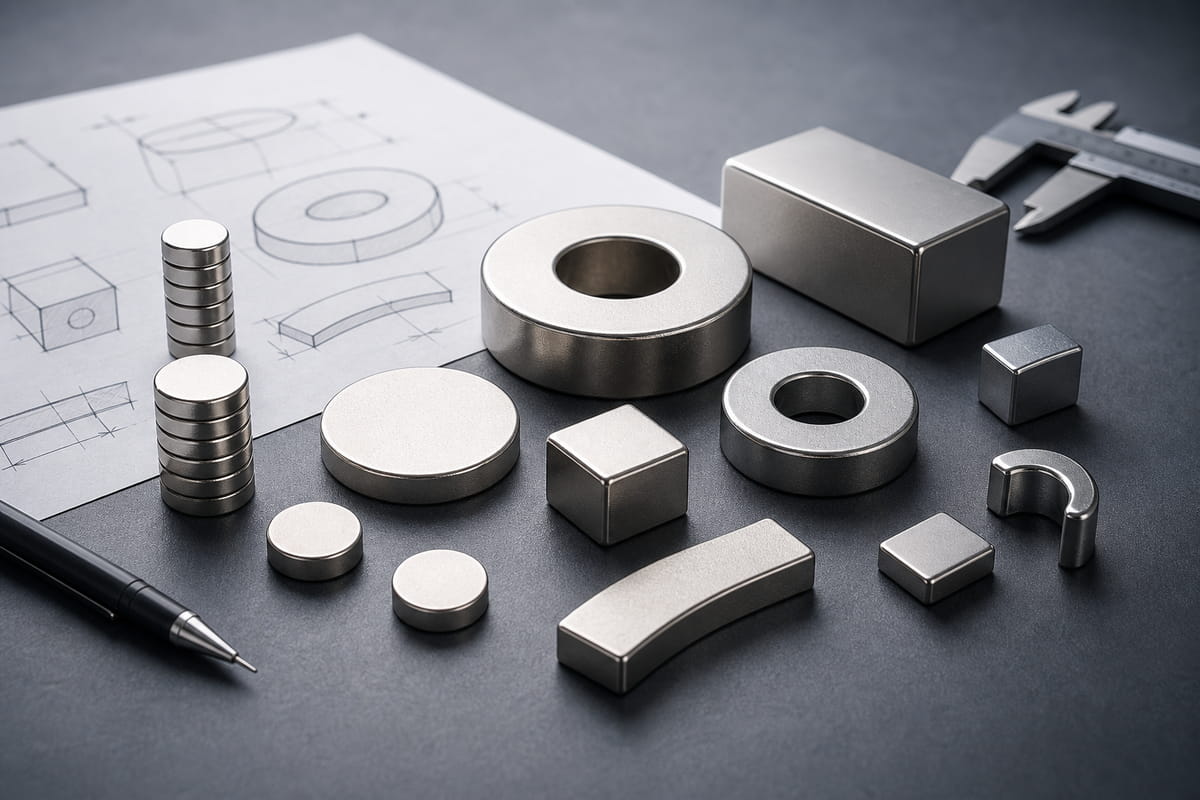So lassen Sie Neodym-Magnete nach Maß anfertigen: Spezifikationen, Verfahren, Kosten und zu vermeidende Fehler 3 So lassen Sie Neodym-Magnete individuell anfertigen