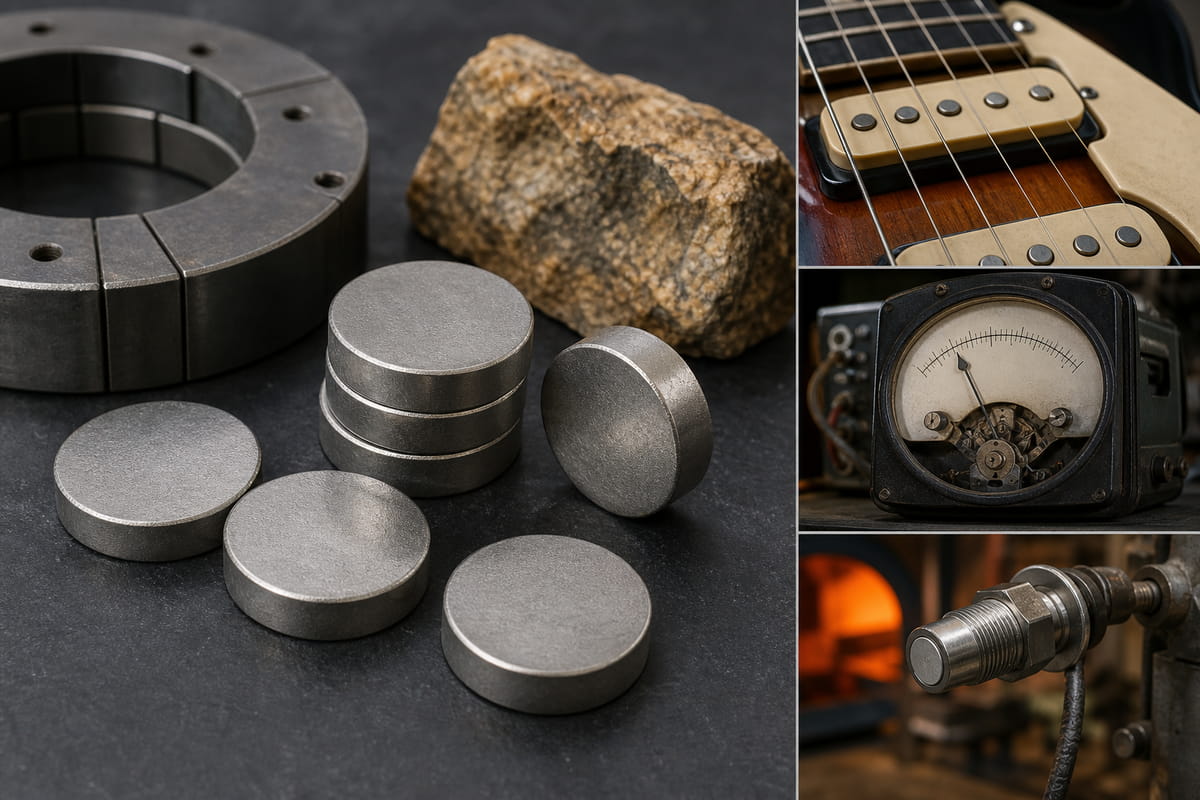 Alnico-Scheibenmagnete